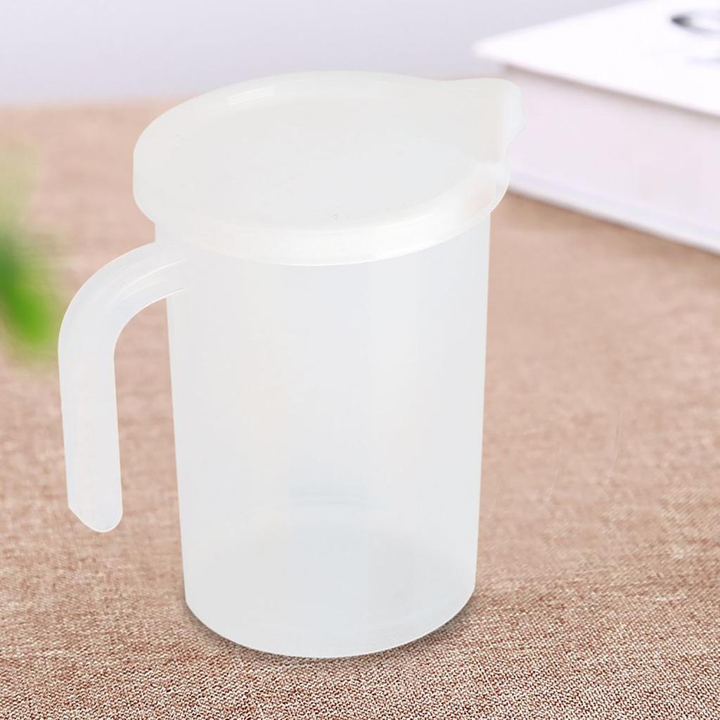 500ml/1000ml Clear Plastic Measuring Cups with Lid Kitchen Cooking Baking Accessaries Kitchen Measuring Cup Baking Measuring Cup