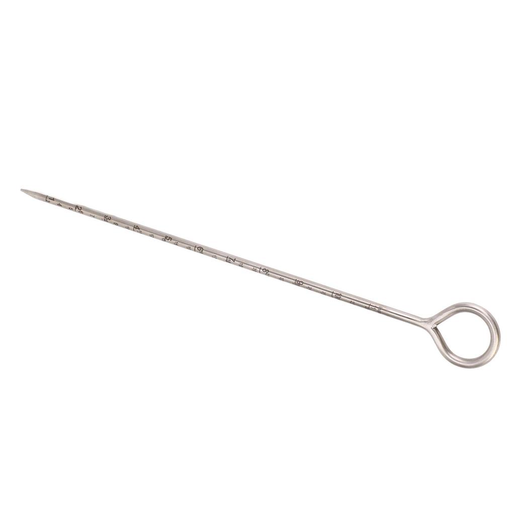 14 Zoll Bodenprobe Feuchtigkeitsmesser Bodenproben Sonde Edelstahl Bodenprobenstab für Garten Pflanze Bauernhof