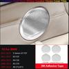 4Pcs Stainless Steel Car Door Speaker Stereo Cover Trim For BMW X5 X6 X3 X4 5GT E70 E71 F25 F26 F07 Auto Para Voiture Interior