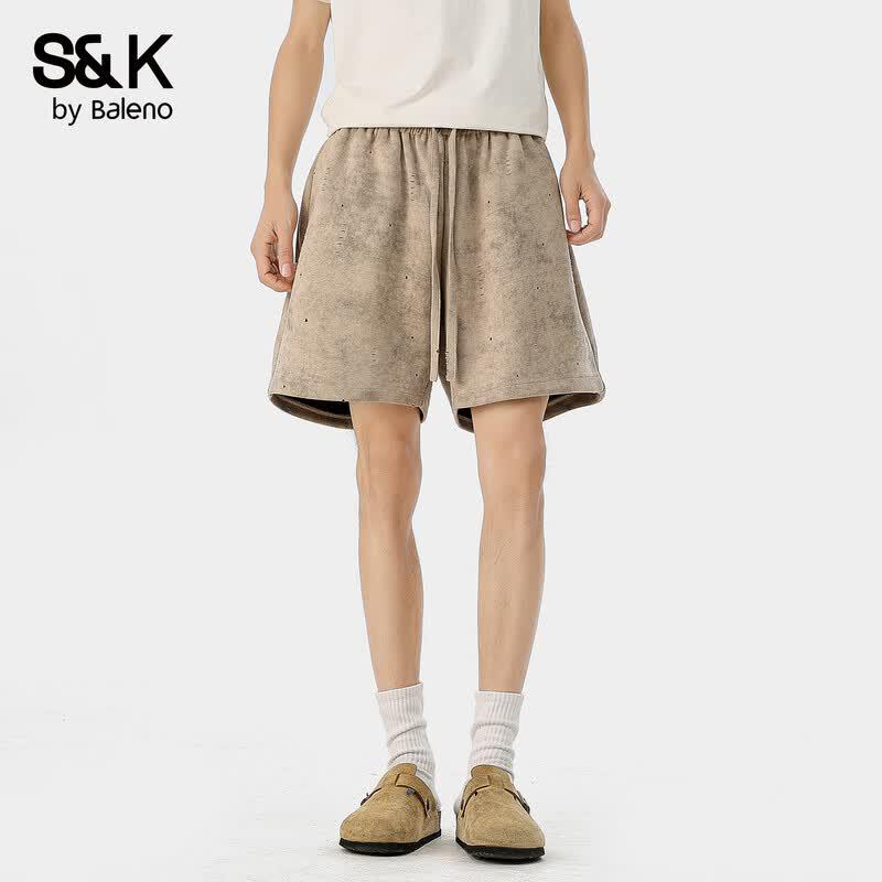 Мужские летние повседневные шорты Baleno серии S&K M хаки