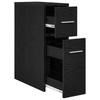 Bathroom Furniture Set Black Oak Look 22 x 44 x 61.5 cm