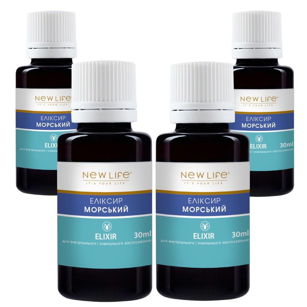 Elixir Sea Laminaria, Spirulina, Chlorella Kosttilskudd New Life