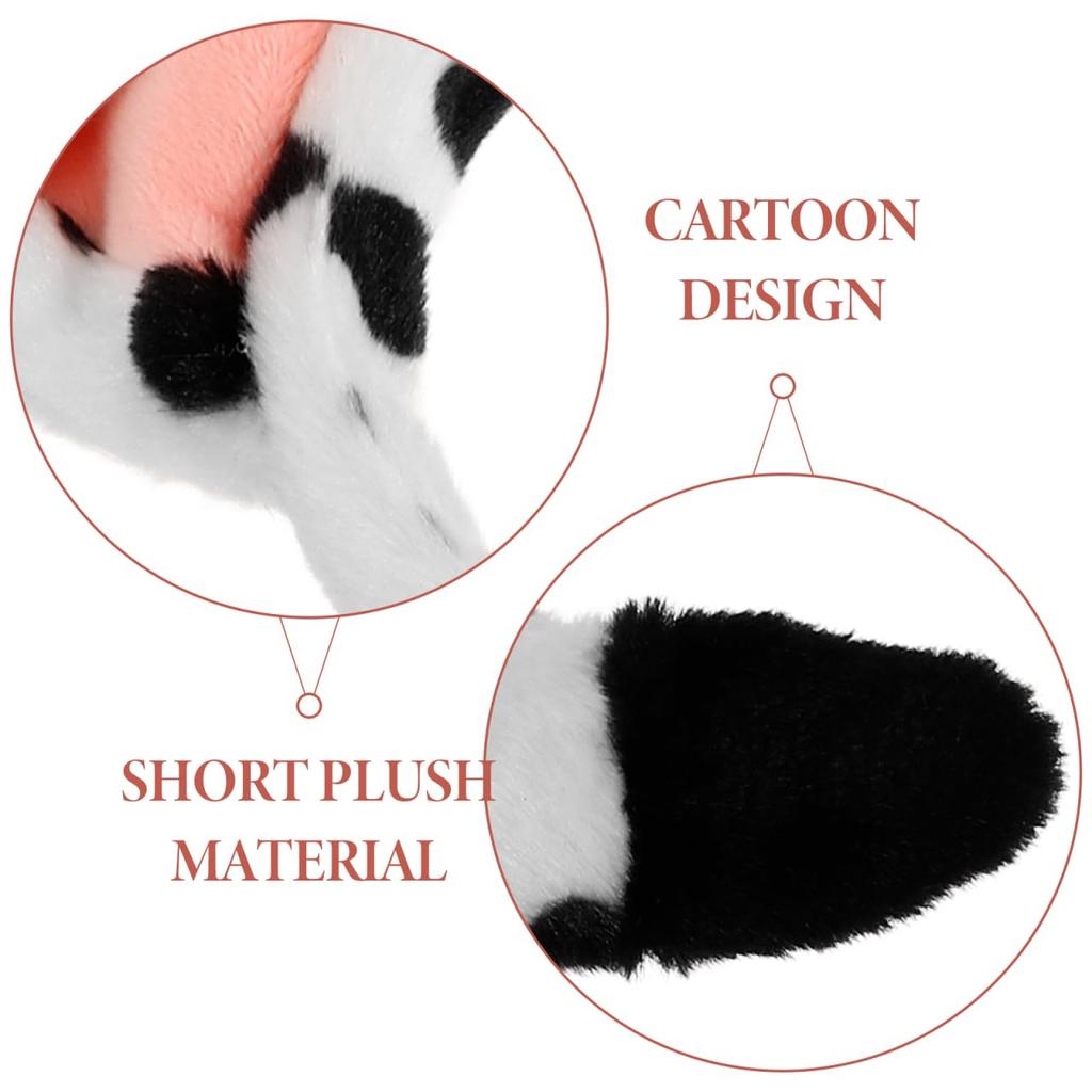 CIMAXIC Dog Headband Puppy Ears Lightweight Fluffy X Dog Cosplay Accessories for and Halloween Set, Headband, Material, 9.84 6.10 Inches, Birthdays,