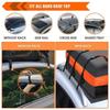 Wasserdichte Auto-Dachgepäcktasche 420D Oxford-Gewebe Dachgepäcktasche Verstellbare Dachgepäckträger Camping
