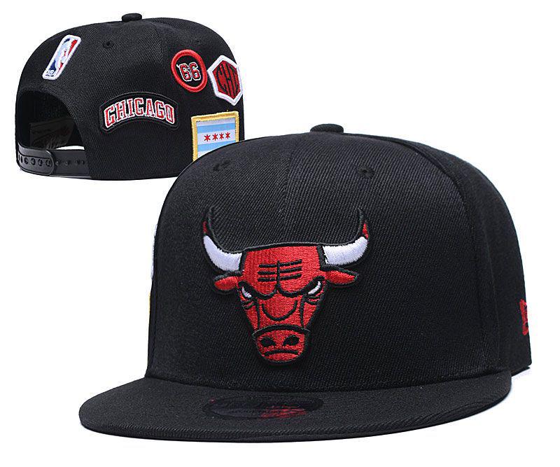 Chicago Bulls Cross Bull Embroidered Duckbill Cap, Unisex Korean Style Baseball Hat