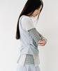 Ohesio Two-Way Layered T-Shirt, Gray