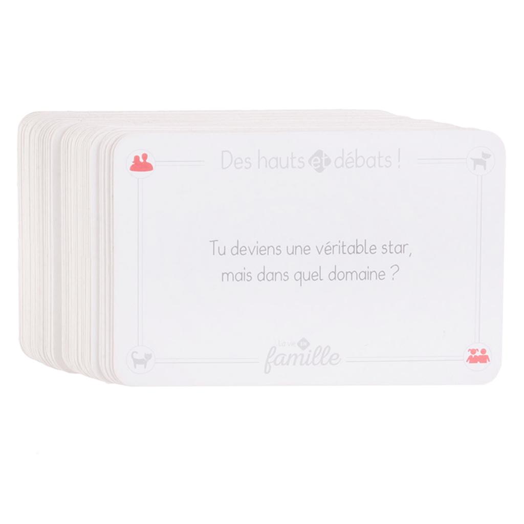 Les Trésors De Lily [R0015] - 'Family Life' Card Game (54 Cards) - 84x55x30 Mm