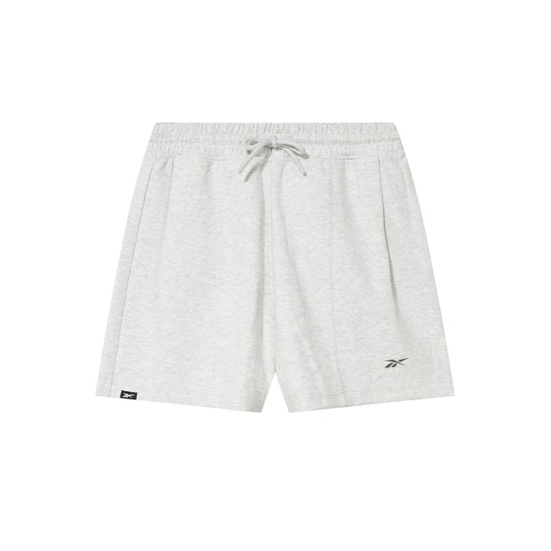 Reebok Solid Color Logo Lace-Up Mid-Rise Straight Leg Outdoor Casual Shorts Women Shorts 23RMS610WGG3