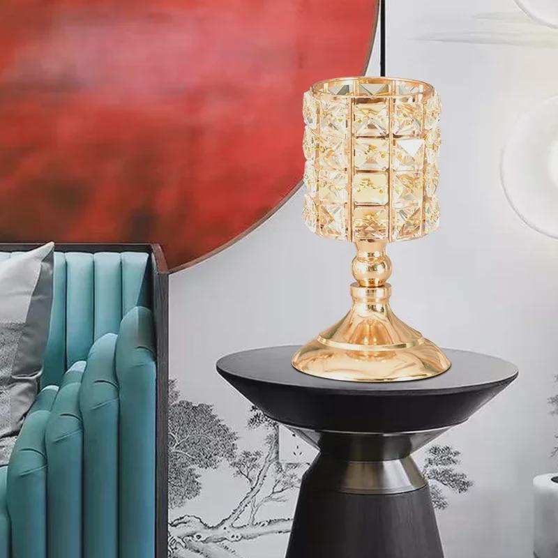 European Crystal Candlesticks: Elegant Home and Wedding Decor