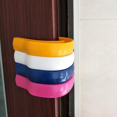 Blocchi di Sicurezza per Stipite Porta Primo Soccorritore Cuneo di Bordo in Plastica a Forma di C Serrature di Protezione Bambini Fermaporta Sicuro per le Dita