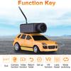 Remote Control Car with 720P HD WiFi Camera, Gyro, Ambient Lights, and VR Mode, Mini APP Controlled Toy for Boys Girls