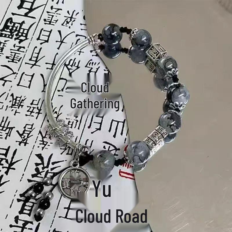 Baroque Pearl Drawstring Bracelet: Women's Light Luxury, Irregular Design, Exquisite Handcrafted Jewelry.