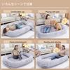 Extra Large Pet Owner and Pet Cat Dog Dog Pet Sleeps Cushion, Bed, Bed, Bed, Bed, Mat, Cushion, Mat, Fluffy, Soundly, Non-Slip