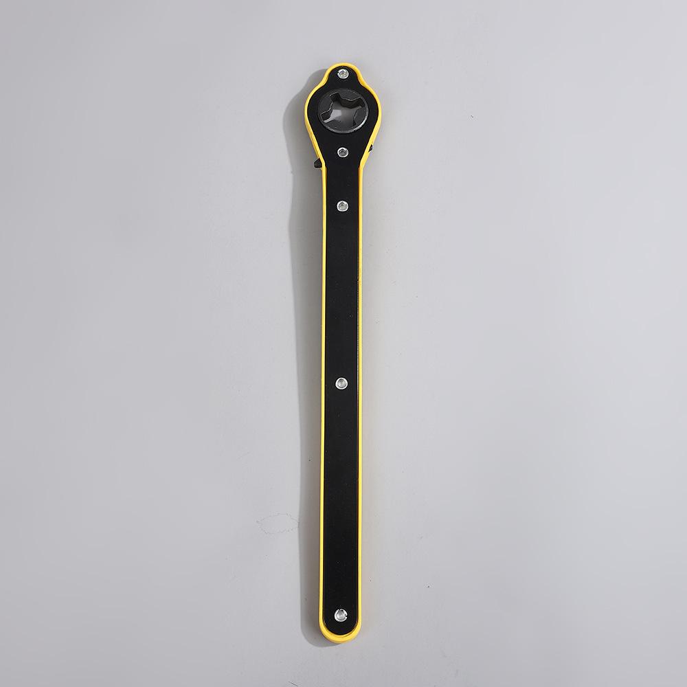 Labor-Saving Car Jack Ratchet Wrench and Scissor Tire Removal Tool