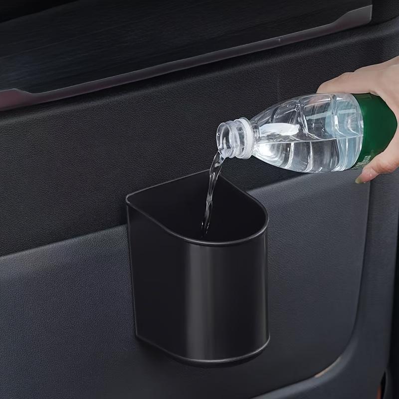 Car Seat Gap Storage Box Organizer, Multi-functional Side Pocket Cup Holder for Phone Coins Keys, Anti-Slip Car Trash Bin for Auto Interior