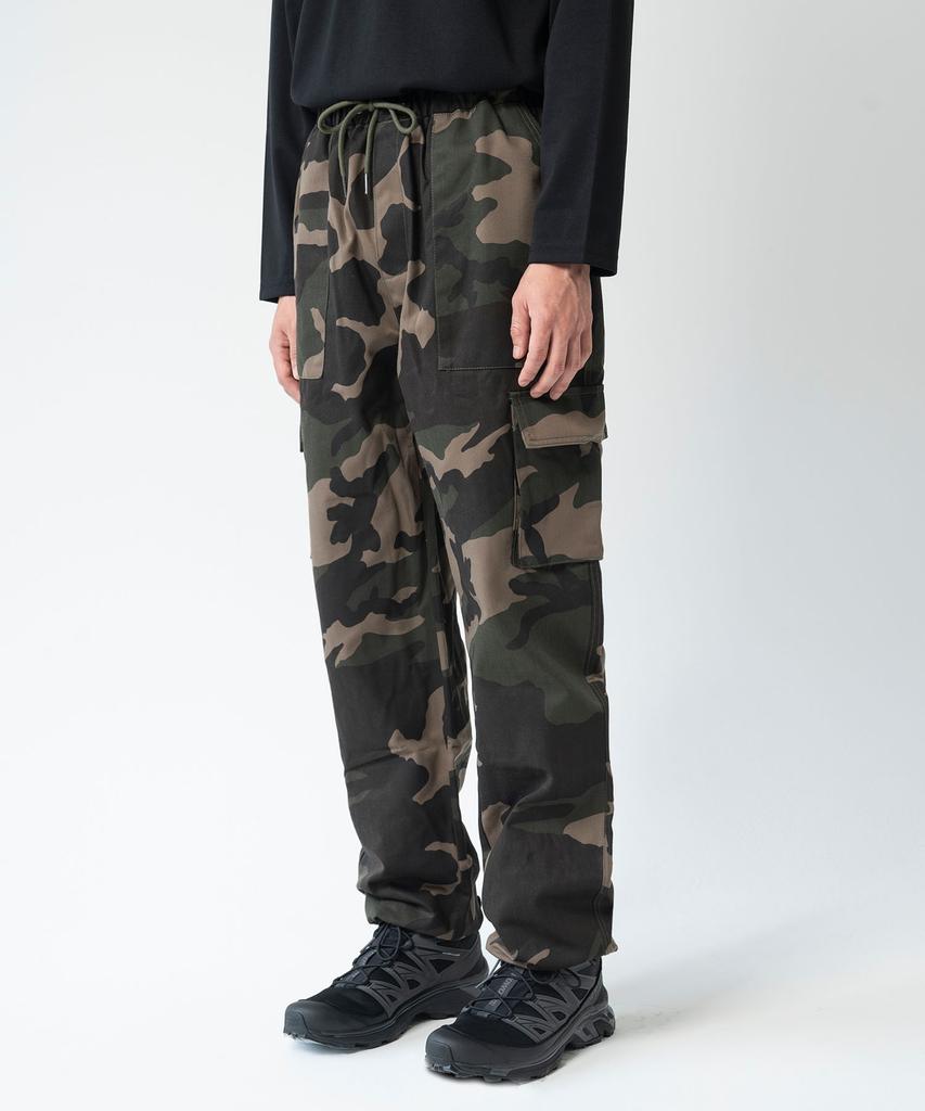 AOTT Unisex Straight Cargo Jogger Pants Camo V2