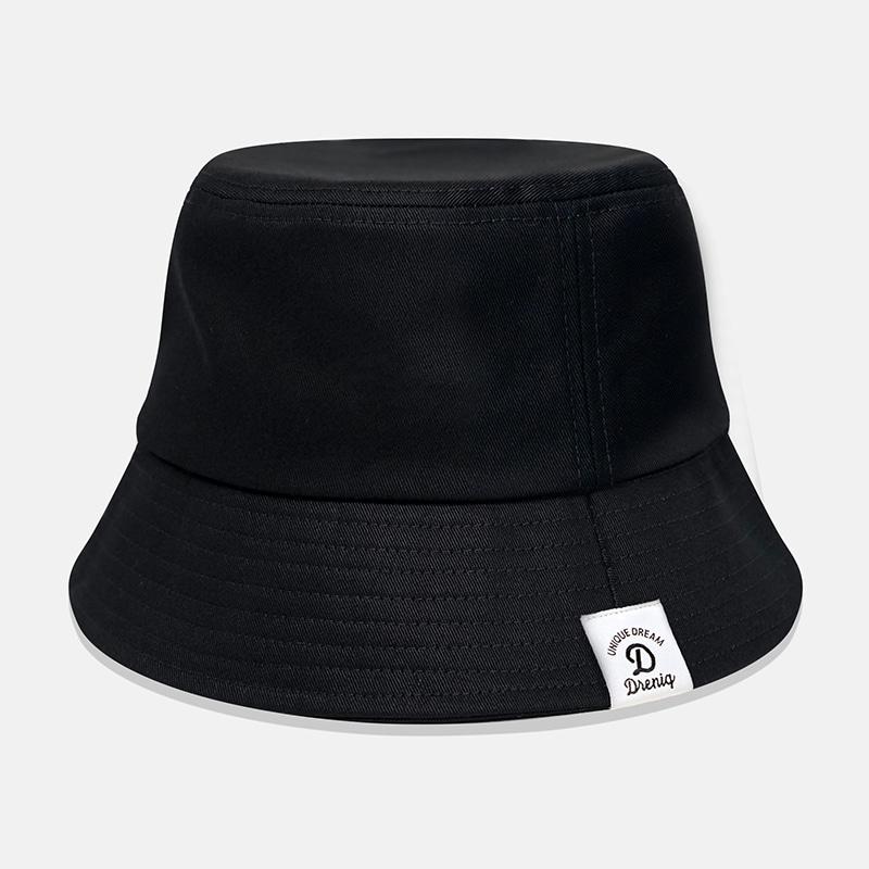 Deulinikkeu Label Bucket Hat - Black