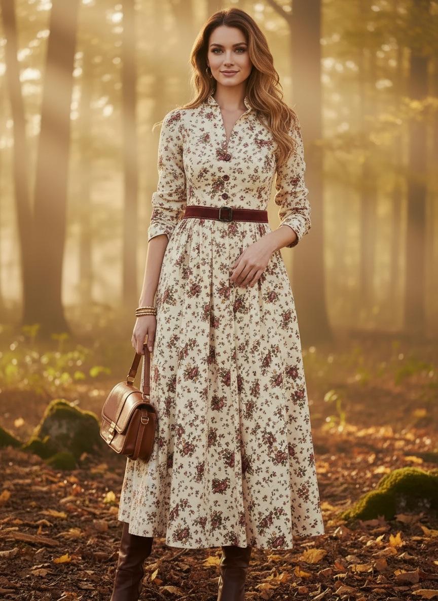 

Women s Floral Boho Long Sleeve Maxi Dress V Neck Waist Swing Flowy Wedding Guest Dress Lightweight Maxi Spring Summer Party Boho Dresses for Women S абрикосовый