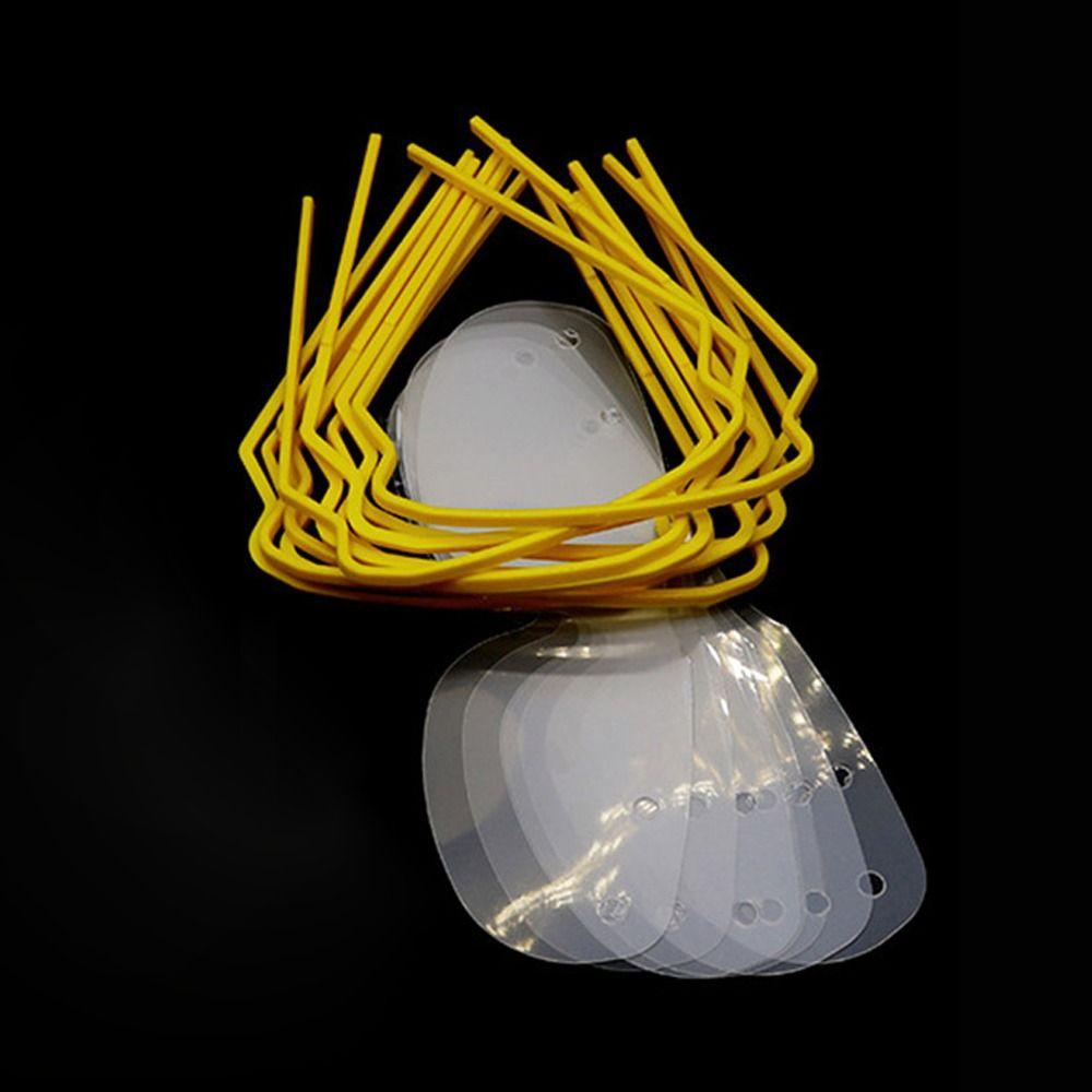 

10PCS Frameless Disposable Protective Goggles Multicolor Protective Eyewear Gift Safety Visor жёлтый