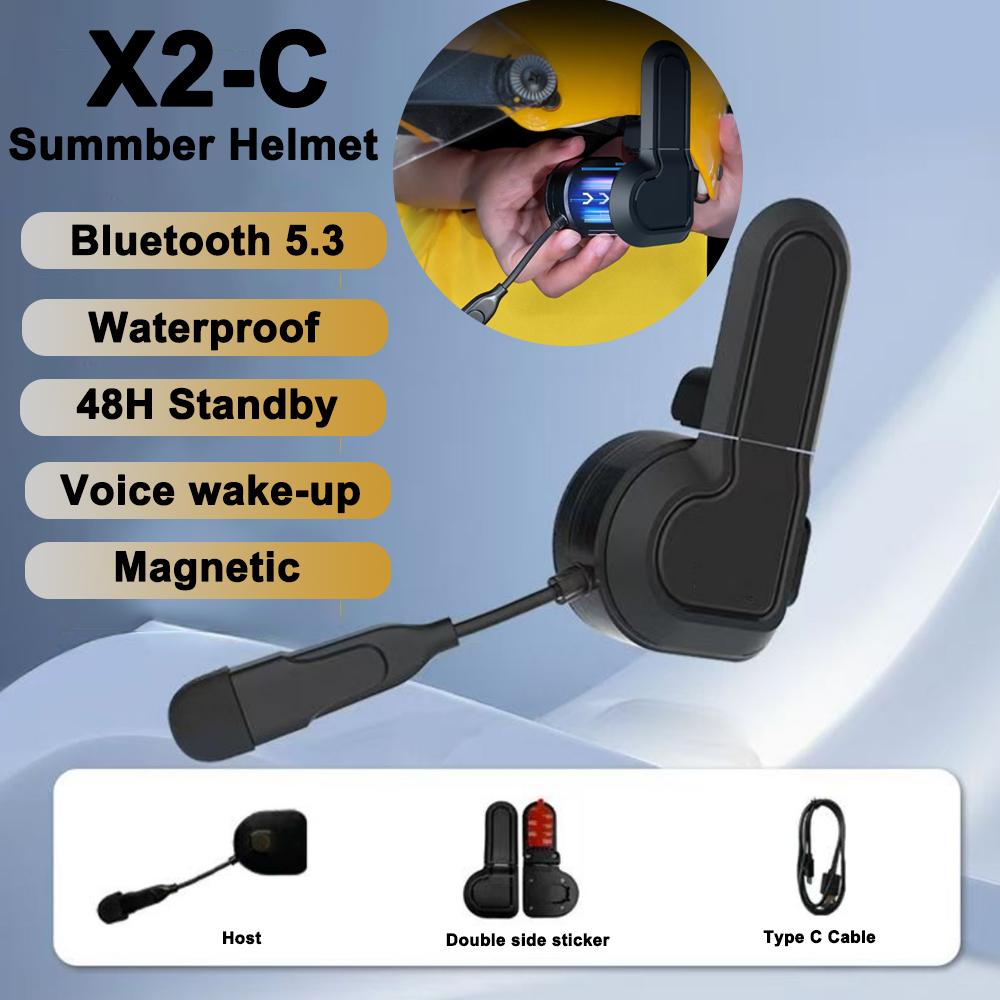 

Гарнитура Bluetooth для шлема Bt5.3 Ip6X с подсветкой RGB для велосипеда, мотоцикла, велосипедного оборудования