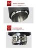 Stainless Steel Tailpipe with Single Outlet for Carbon Fiber Sport Exhaust Modification