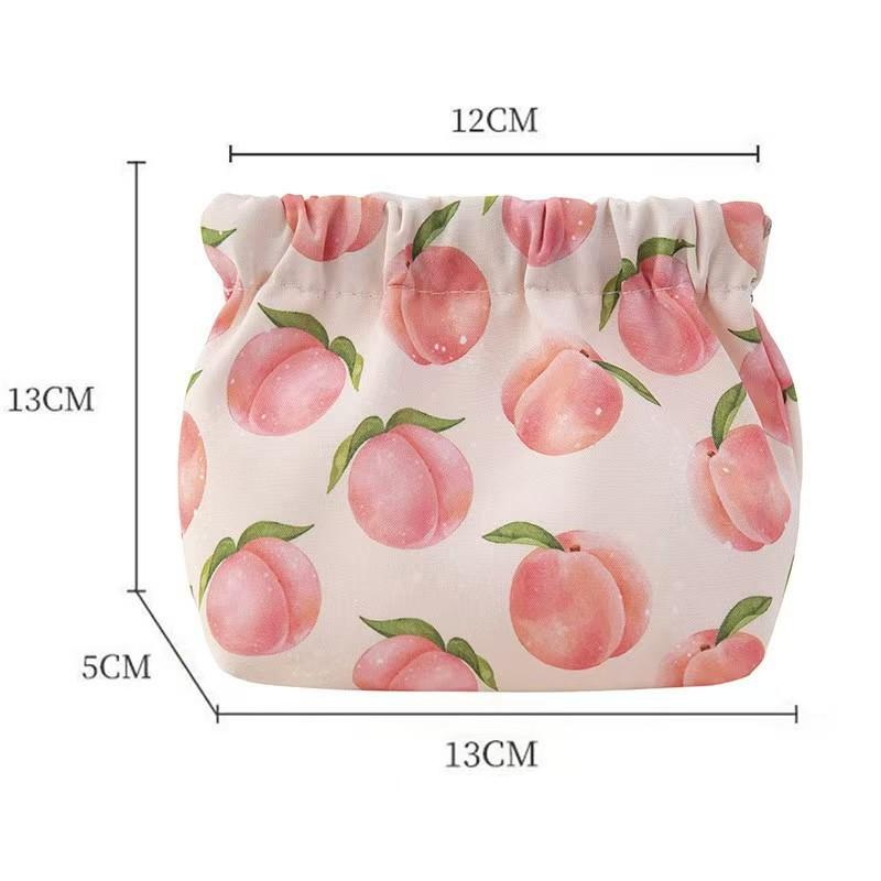 Portamonete a Chiusura Automatica Mini Borsa Portatile per Chiavi Cosmetici e Snack