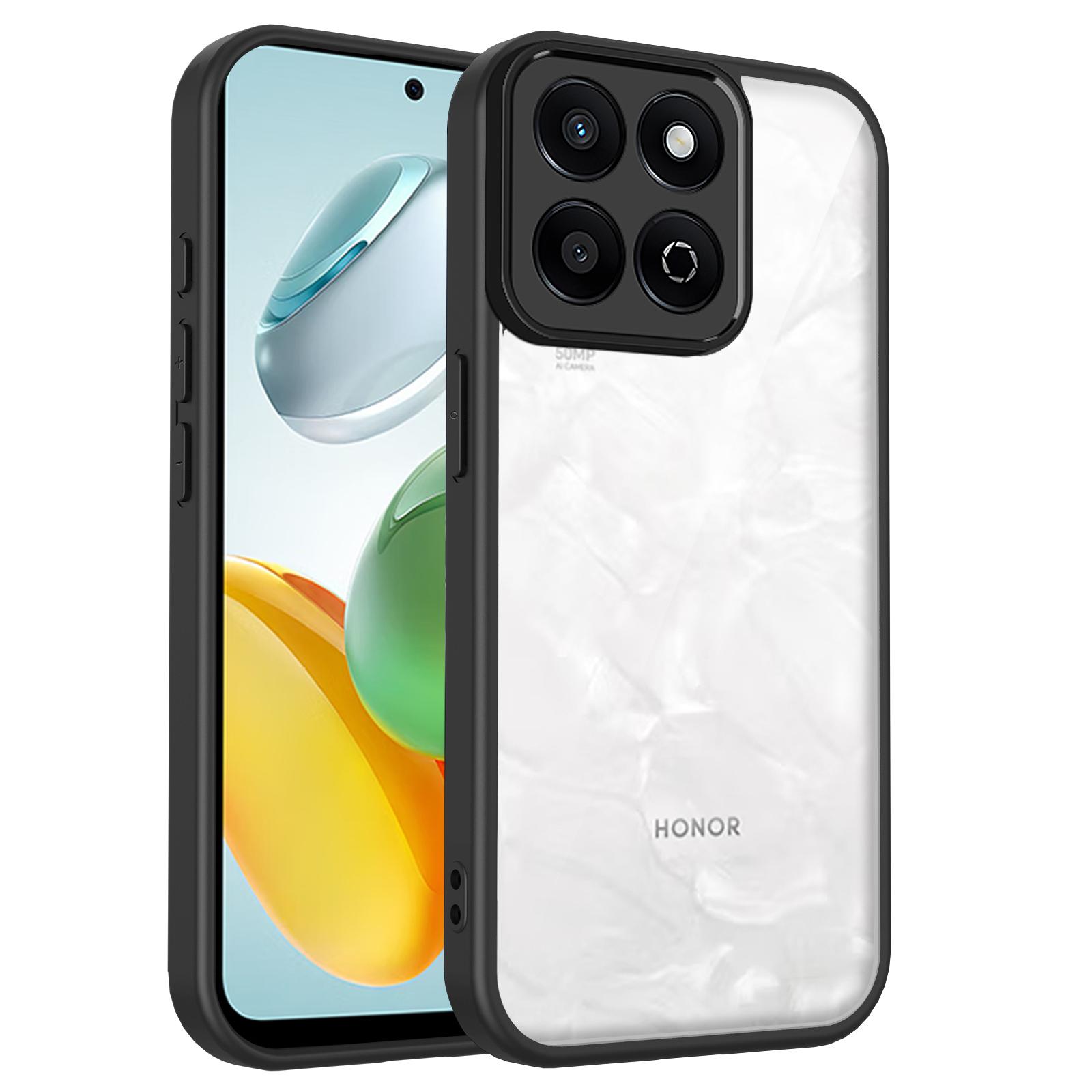 

Чехол для Honor 400 Smart LGN-NX1 с воздушной подушкой, ударопрочный силиконовый бампер, прозрачная матовая задняя крышка, жесткий чехол для телефона для Honor 400Smart 5G Pc + tpu&Honor 400 smart чёрный