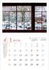 Photo Studio Calendar Garden of Peace 2026 Landscape Calendar Holder Includes 12 Smartphone Wallpapers Wall-Mounted [Clear Included, 300x420]