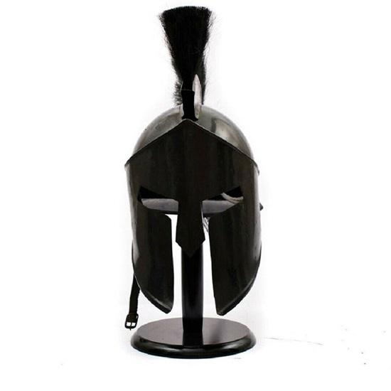 Helma 300 Sparťanů Černá Středověká helma Nejlepší dárek pro něj