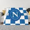 Coperta di lana SSC Napoli da calcio, coperta creativa per divano letto, 200x150 cm, coperta trapuntata sottile e morbida