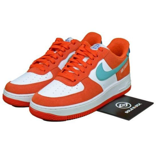 

Nike Air Force 1 07 LV8 Athletic Club — Rush Orange Washed Teal DH7568-800 EU 39 оранжевый/чирковый