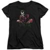 Batman Straight Jacket Womens T Shirt Black Officially Licensed