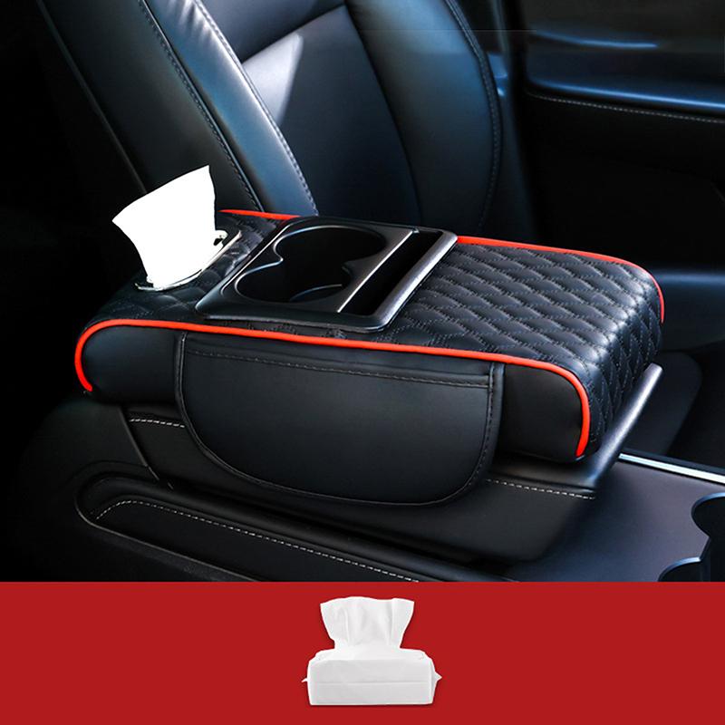 

1 шт., подушка-удлинитель для подлокотника автомобиля, многофункциональная, 7,5 см, утолщенная, для центральной консоли, подушка-опора для локтя, автомобильный органайзер