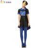 Western Carnival Party Costume Adult Witch Qing Dynasty Official Uniform Skirt Female Zombie Dress Party Show Dress