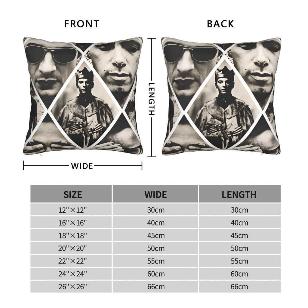 Depeches Band Mode Pillowcases Novelty Pillow Case For Living Room Bed Chair Comfy Pillow Cover