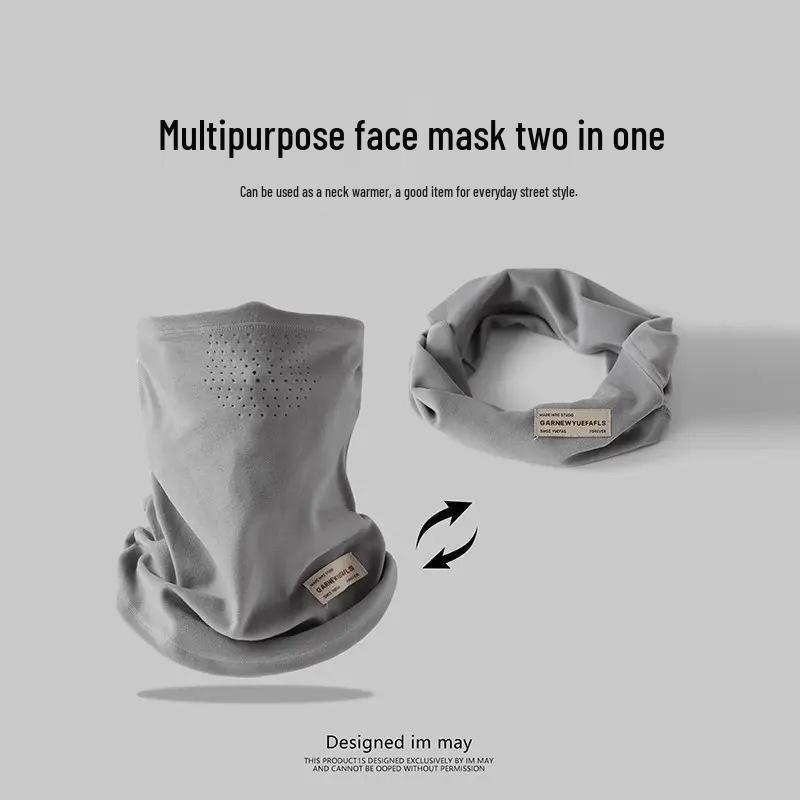 Newcomer Discount: Men's Windproof Ear-Hanging Face Mask & Warm Neck Gaiter for Autumn/Winter Cycling