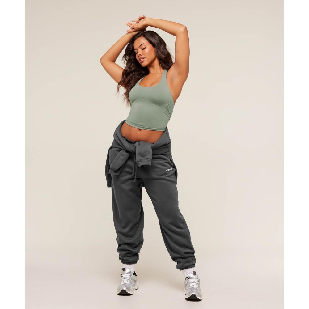 Gymshark Cosy Luxe Cuffed Joggers Grey B5b8w Gb7n