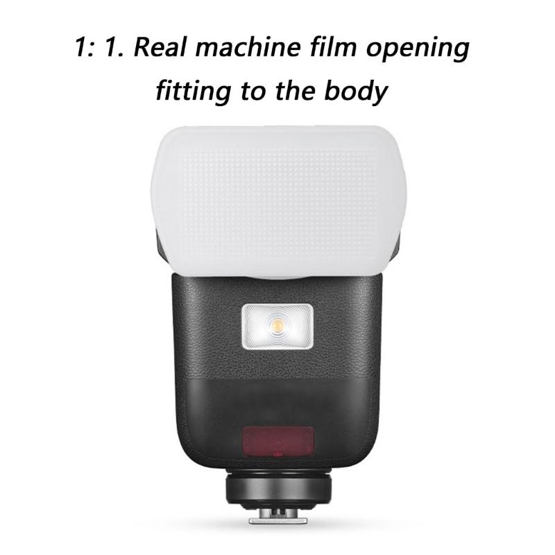 Flash Bounce Diffuser Cover Softbox for V480 Photography Lighting Easy Mount Lightweight Frame Camera Accessories
