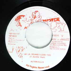 7inch Record ALTON ELLIS - La La Means I Love You TSY841197 Mister Tipsy Jamaica Reggae, Ska & Dub Used