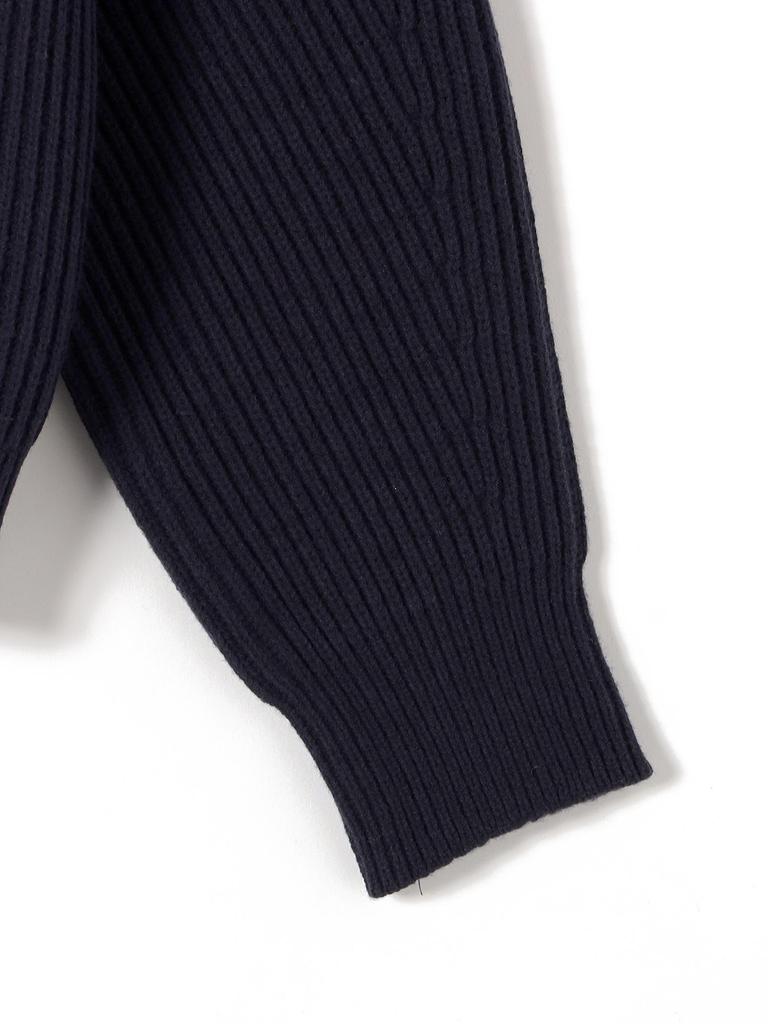 Ships Colors Hand Washable Ribbed Skipper Knit 226070009 Navy One Size