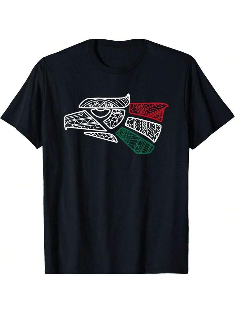 Mexico Flag - Mexican Eagle Style - Hecho En Mexico Unisex T-Shirt