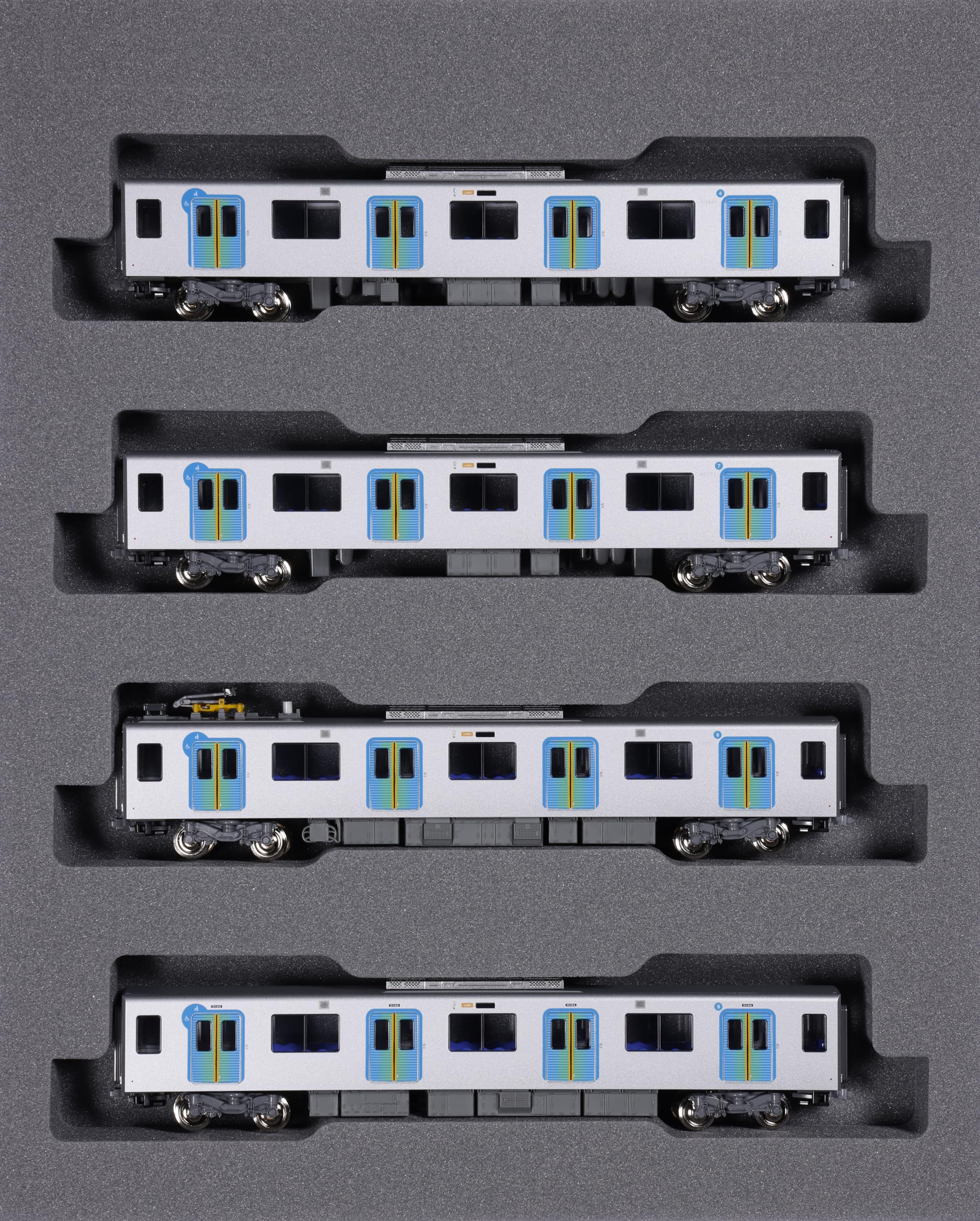 

KATO Масштаб N Серия 40000 железной дороги Сэйбу Серия 50 дополнительный набор Железнодорожная модель Поезд 4 вагона 10-1962