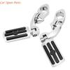Y4UA Motorcycle Highway Pegs 1.25" Engine Fitment set for Relaxed ridings Position