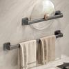 No-drill Towel Rack Self-adhesive Bathroom Organizer Self-adhesive Towel Rack for Bathroom Strong Load-bearing Hand Towel Bar