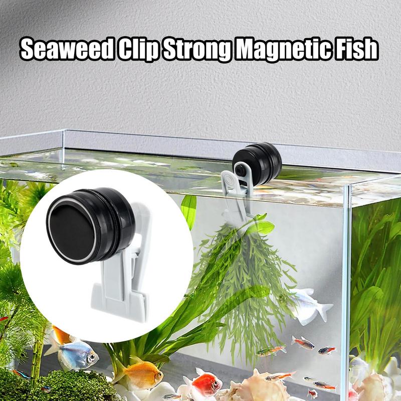 Uchwyt na pokarm dla ryb Wydajny karmnik do akwarium z magnetycznymi cechami akwarium Magnetyczny Wszechstronny Kompaktowy Automatyczny Uchwyt na pokarm dla
