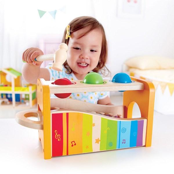Hape Tok Tok Bänk Xylofonleksak Koreanska barnleksaker