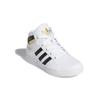 Adidas Originals Hardcourt Hi Casual Sports High-Top Kids Skate Shoes Kids Sneakers White Black Gold FV5737