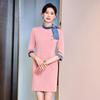 Women's Professional Spring/Summer Workwear Dress for Hotel & Jewelry Store Sales and Reception