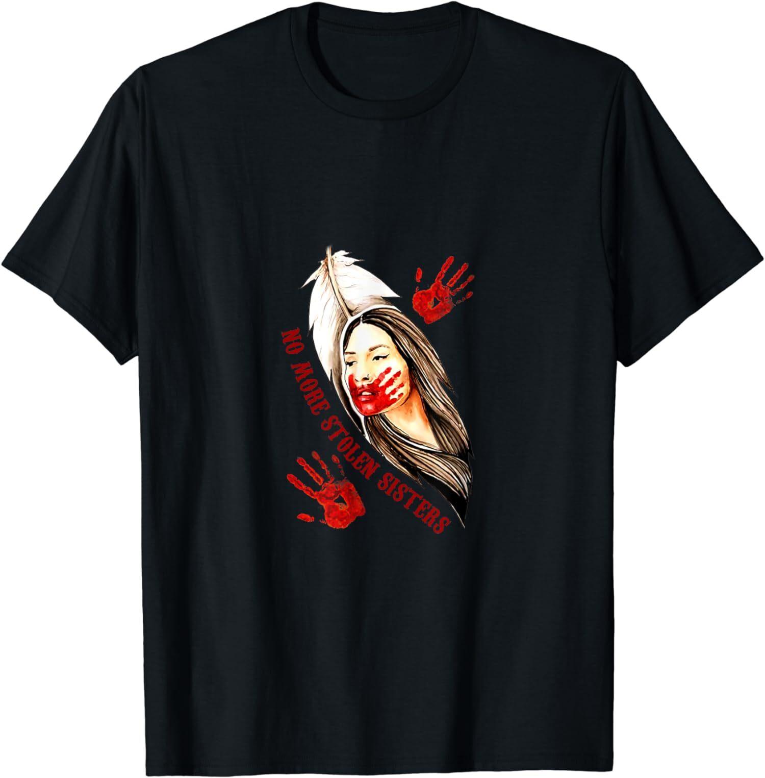 NEW LIMITED No More Stolen Sisters MMIW Indigenous T-Shirt XXL