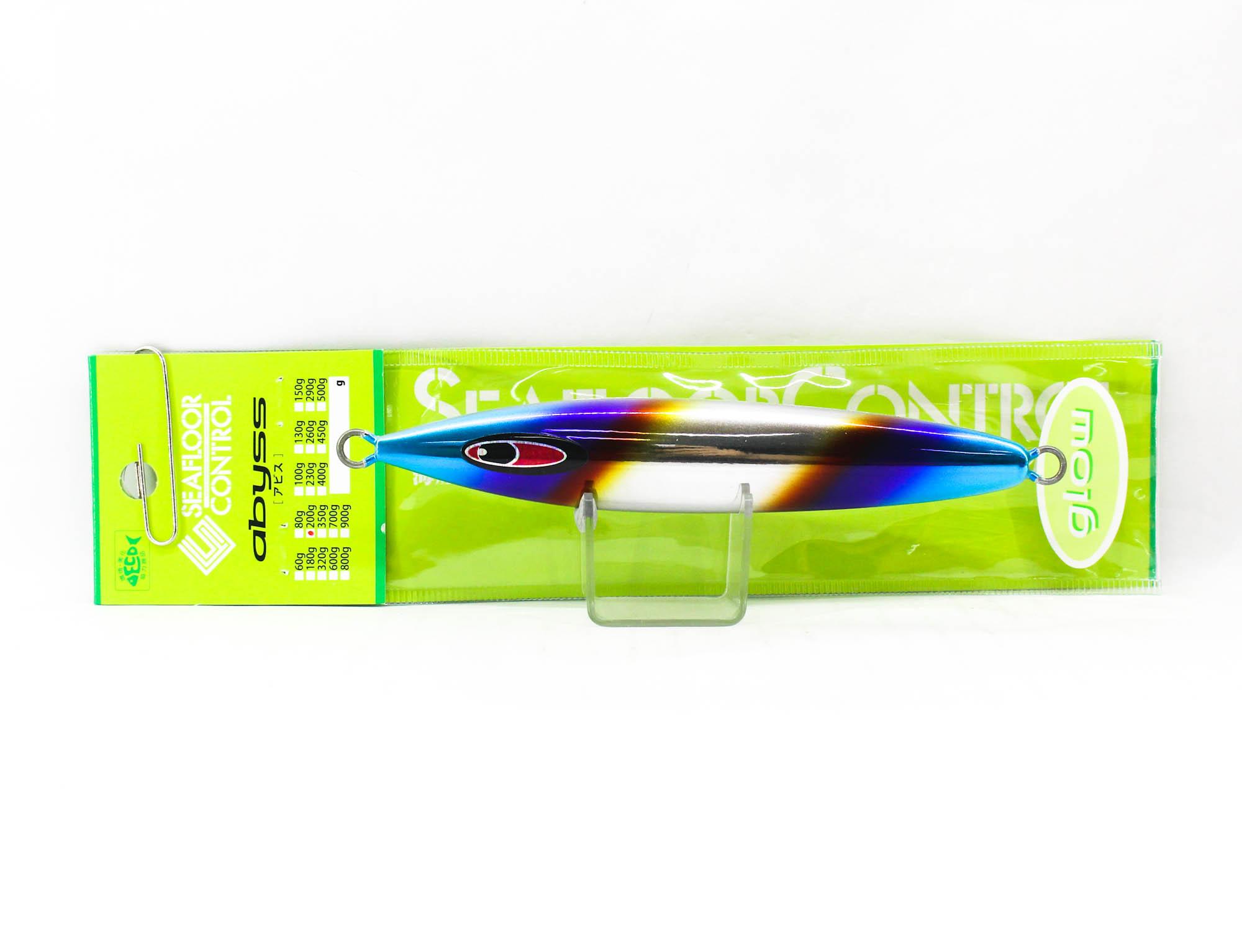 Seafloor Control Metal Jig Abyss 200 grams Titan Red Pearl Dot Glow (6020)